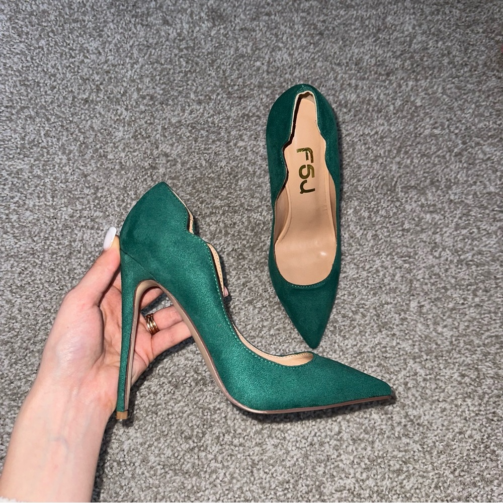 New FSJ Women Classic Pointed Toe High Heels Sexy Stiletto Pumps